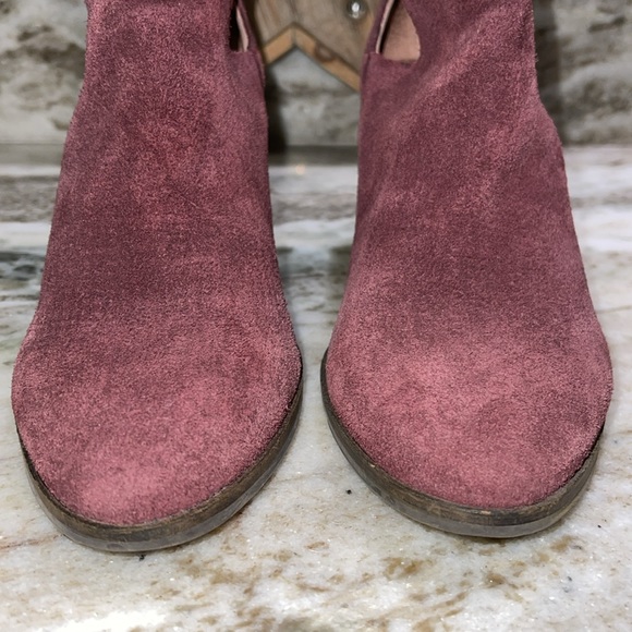 Lucky Brand POWE Suede Booties 7 - Picture 2 of 10